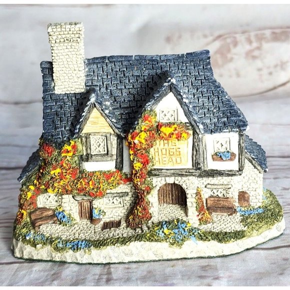 Vintage David Winter Hog Head Beer House 1985 Hand Made Hand Painted Figurine - Picture 6 of 16